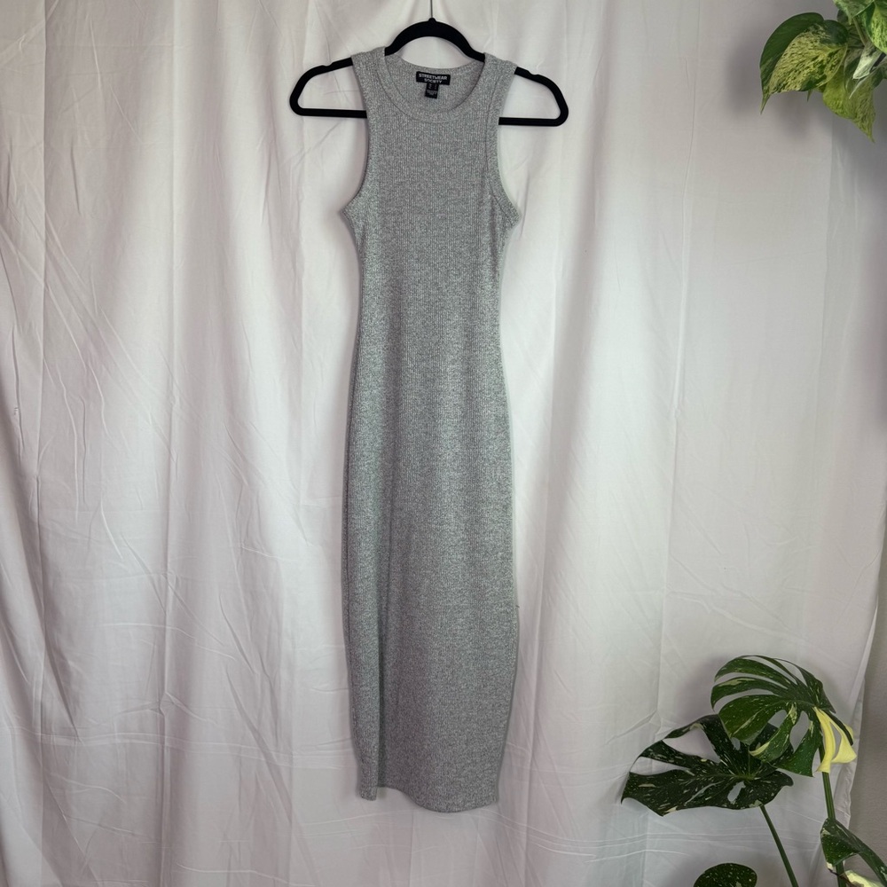 Streetwear Society Gray Maxi Dress
